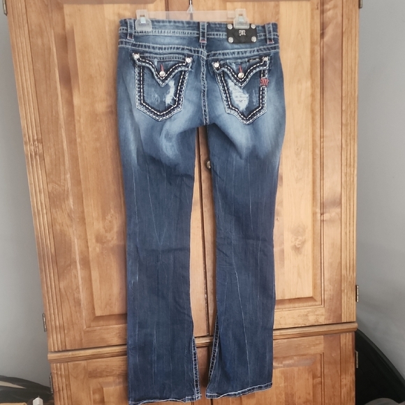 Miss Me Women's Blue Jeans - Picture 3 of 8